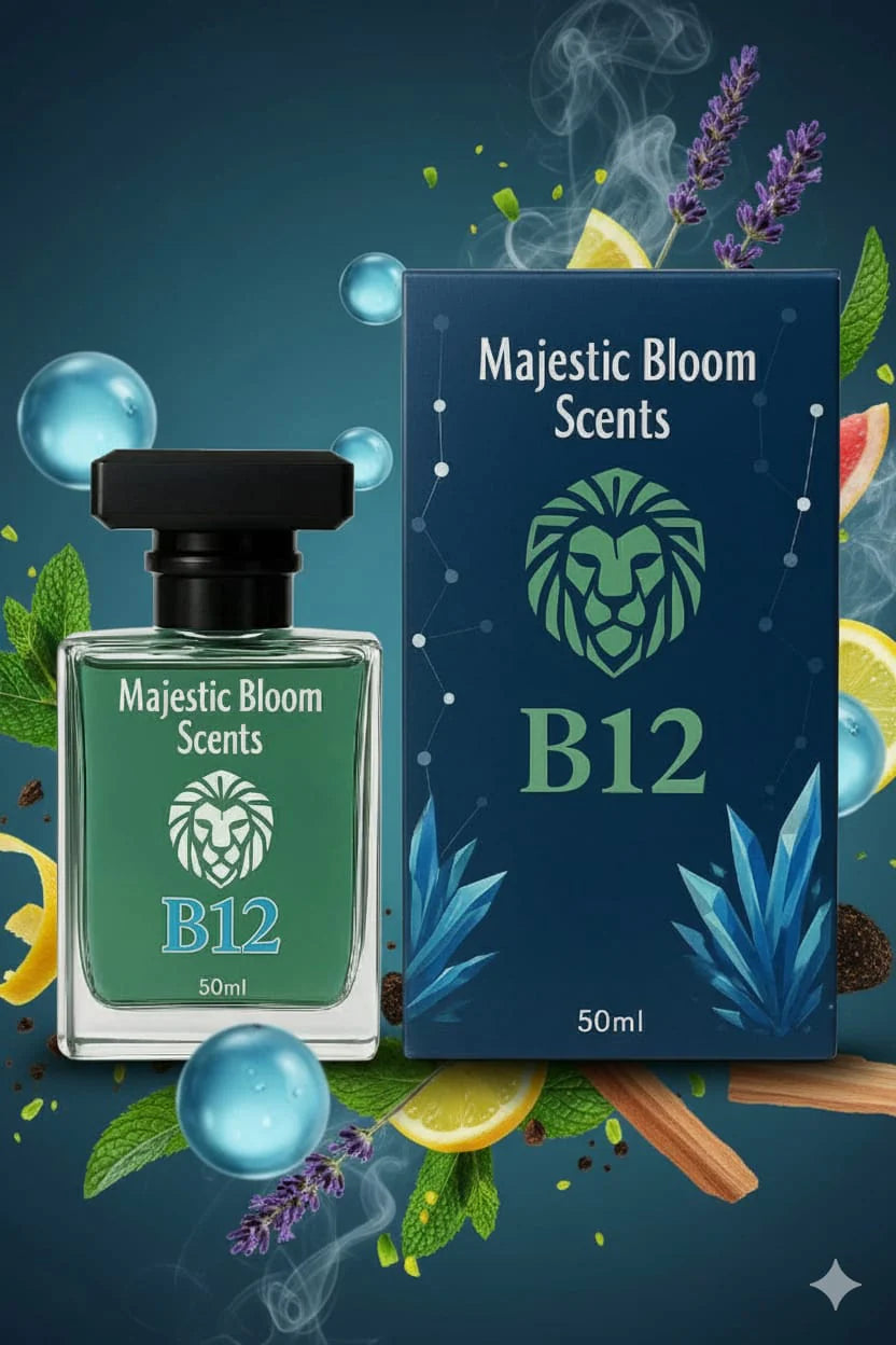B12 Perfume 50ml-Majestic Bloom Scents