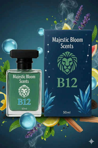B12 Perfume 50ml-Majestic Bloom Scents